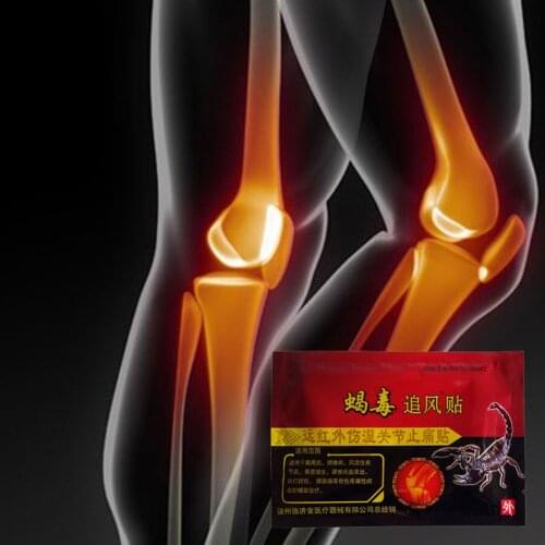 24Pcs/3Bags Scorpion Venom Rheumatic Arthritis Muscle soreness Analgesic Plaster Far IR Pain Relief Patch Chinese Herbal Balm