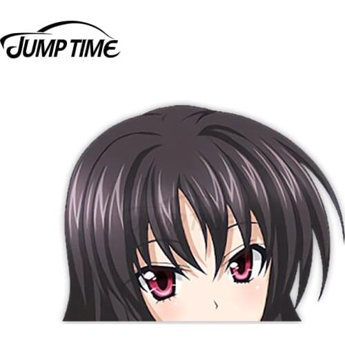 Jump Time Anime High School DxD Raynare 49 Bumper Window Helmet Vinyl Decal Peeker Car Stickers