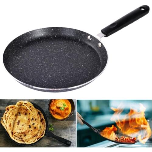 Non Stick Crepe Pan Kitchen Egg Steak Frying Pot Pizza Panckae Saucepan Suitable For Gas Hob Induction Cooker Cooking Tools