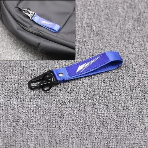 Motorcycle Embroidery Strap Key Ring Keyring for Yamaha YZF YZF1000 YZF600 YZF750 R1 R6 R3 R25 R15 R7 Key Chain Keychain Set
