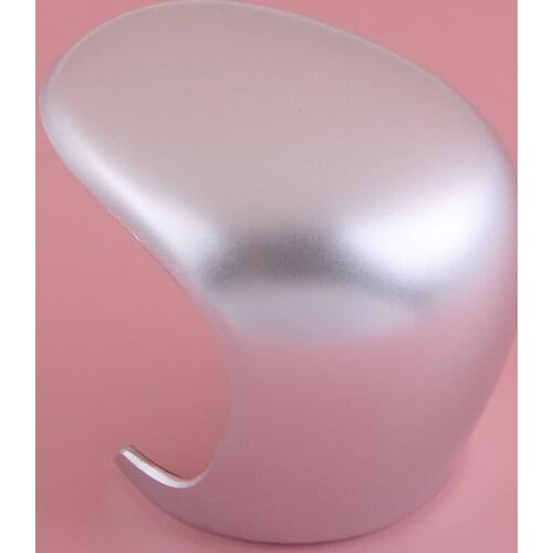 CITALL Matt Silver Car Gear Lever Shift Knob Cover Trim Decor fit for Toyota C-HR CHR 2016 2017 2018 2019