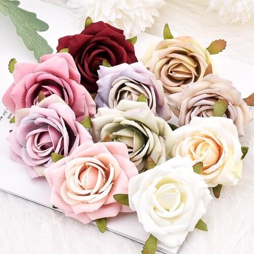 1pcs Artificial PE Foam Rose Flowers Bride Bouquet Flower For Wedding Party Decorative Scrapbooking DIY Flower