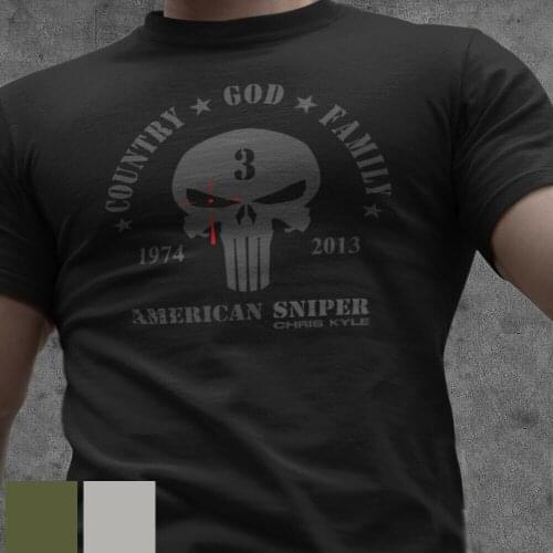 Chris Kyle American Sniper Navy Seals Team 3 US Special Forces T-Shirt. Summer Cotton Short Sleeve O-Neck Mens T Shirt New S-3XL