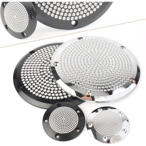Motorcycle 5 Hole Clutch Cover & Timing Covers For Harley Davidson Twin Cam FLD FLHR FLHRS