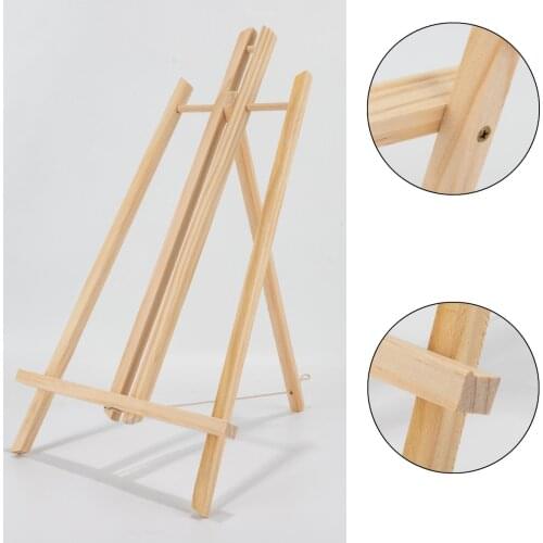 Easel Stand,Easel for Painting canvases,Foldable A Frame Wood Easel Adjustable Table Easel for Kids,Oil Water Painting