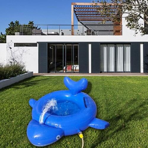 NEW Kids Spray Water Mat Inflatable Children Water Jet Cushion Summer Spouting Whale Water Toy Outdoor Lawn Tub Swiming Pool Toy