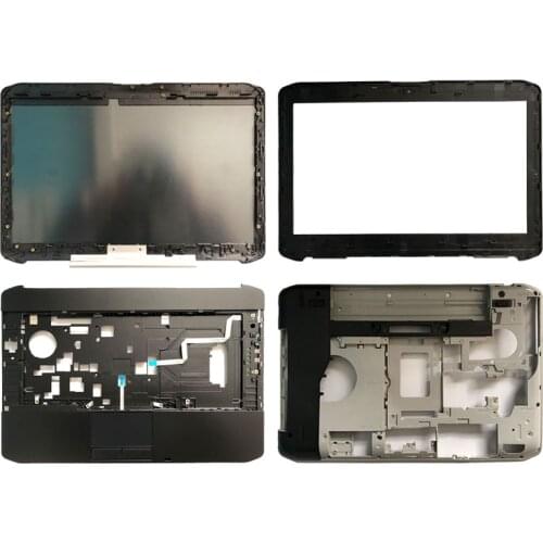 NEW shell For Dell Latitude E5420 LCD Top Cover/LCD front bezel/Palmrest Upper Touchpad/bottom case cover 032YF6