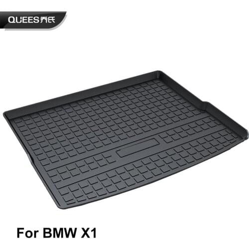 QUEES Custom Fit Cargo Liner Boot Tray Trunk Floor Mat for BMW X1 E84 F48 2009 2010 2011 2012 2013 2014 2015 2016 2017 2018 2019