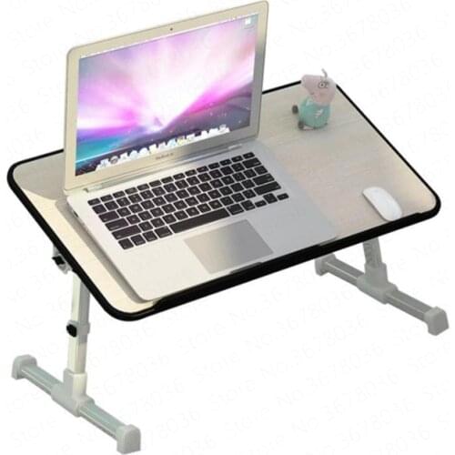 Bed Folding Computer Table Lazy Simple Home Small Desk Bedroom College Dormitory Upper Shop Multi-function Notebook Study Table