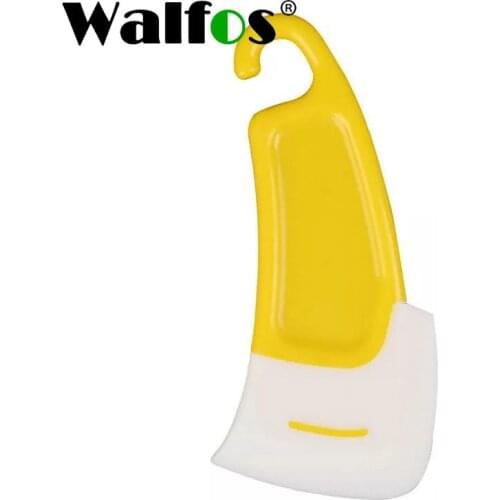 Walfos Pan Raspador De Limpeza Cozinha Silicone Espátula Bolo Ferramenta De Cozimento Espátulas Pastelaria