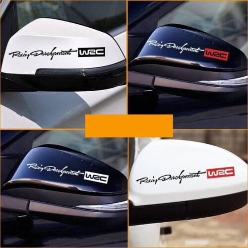 WRC car door handle sticker for Opel Astra VAUXHALL MOKKA Zafira Insignia Vectra Antara