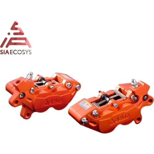 Adelin ADL-7 Hydraulic Brake Calipers Universal 4 Pistons CNC Aluminum Alloy For Motorcycle brake calipers