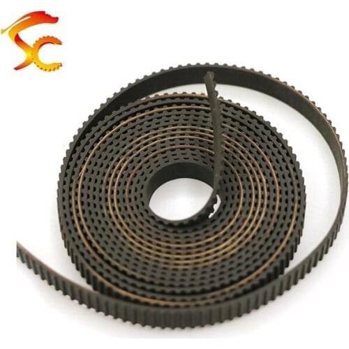 High Quality 4Meters/Lot T2.5 6mm Timing Belts width 6mm Rubber with fiberglass Metric Trapezoid open ended belt 3D Printer