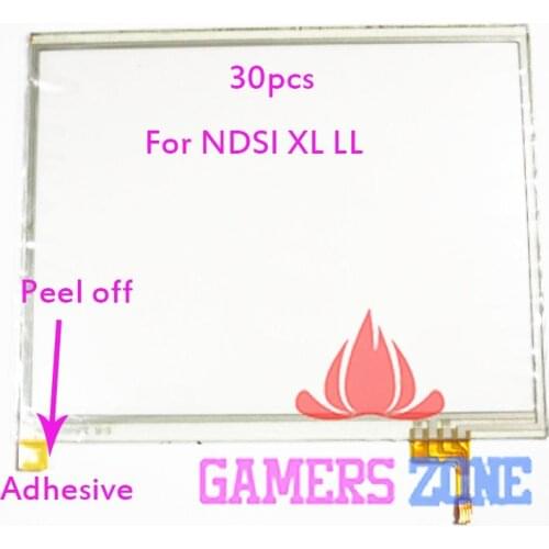 30PCS For NDSIXL NDSILLBottom Touch LCD Screen Replacement Repair Parts For DSi NDSi XL LL