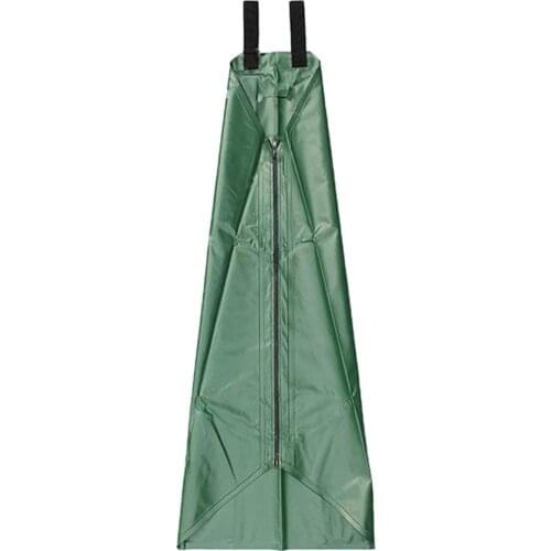 Green Slow Release Tree Watering Irrigation Bag for Plants Durable 20 GALLON