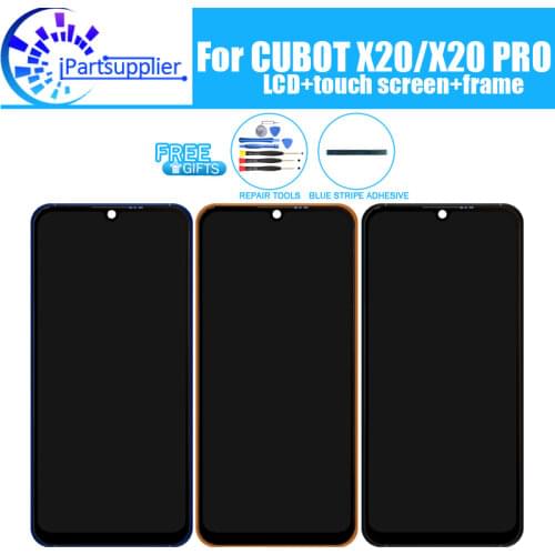 CUBOT X20 LCD Display+Touch Screen Digitizer +Frame Assembly 100% Original New LCD+Touch Digitizer for CUBOT X20 PRO+Tools