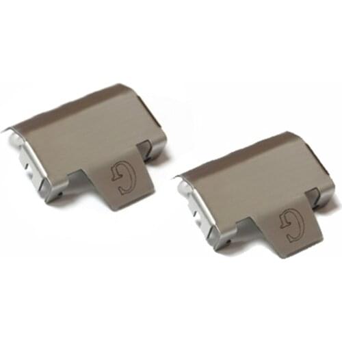 1 Pair Chassis Armor Stainless Steel G Bumper for TRAXXAS TRX-4 G500 4X4 RC Car Parts Protection Plate Accessories