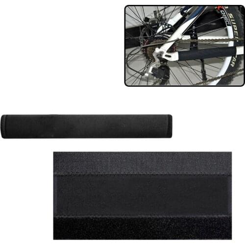 1pcs Durable Bike Chain Protector Black Cycling Frame Chain Guide Stay Posted Protector MTB Bicycle Chain Guard Care Cover