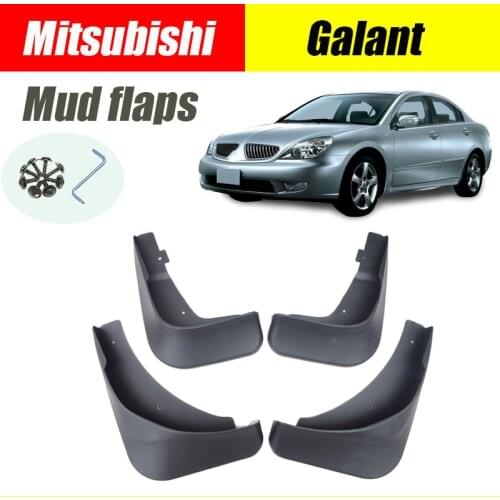 For Mitsubishi Galant Mud flaps 2007-2012 Mudguards fenders Mud flap splash guasrd car accessories auto styline Front Rear 4 pcs