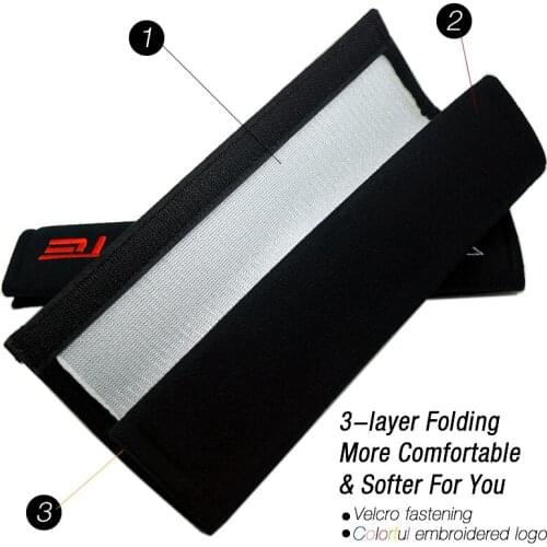 50pair promotional small sale Car Truck comfortable Seat Belt Cover for Mixed order