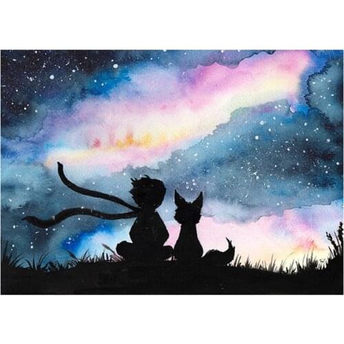 Diamond Painting Full Square/round Drill 5D Daimond Painting The Little Prince Embroidery Cross Stitch Picture Wall Art Kid Gift
