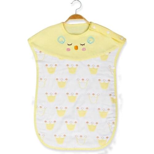 Cotton Gauze Baby Sleeping Bag Anti-kick Thin Sleeping Bag For Summer Bedding Baby Sleepsacks for 0-2 Years Old