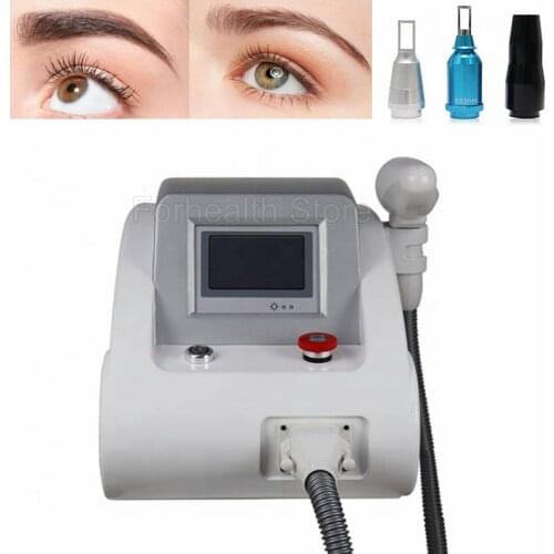 ND YAG Laser Tattoo Removal Machine Laser Remove Tattoo Eyebrow Pigment Spots Black Face Doll 1064nm 532nm 1320nm Beauty Machine