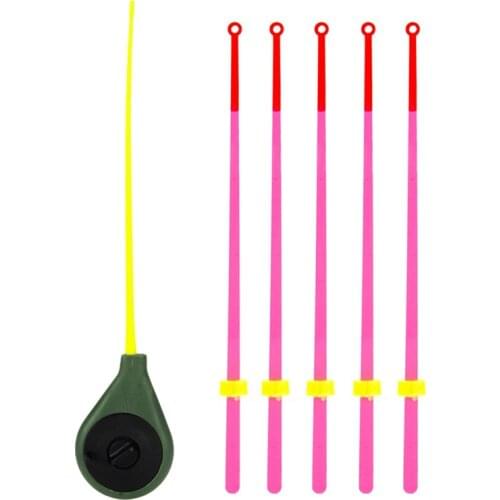 Mini Ice Fishing Rod Tip Cold Weather Sport Supply Winter Outdoor Portable Fishing Rod Fishing Accessories with Extra Rod