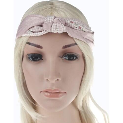 2017 New 3pcs/lot Ladies Knotted Twist Hairband Cotton Headband Knot Turban Headband for Women Hair Accessories cross Headwrap