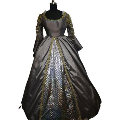 New Woman Vintage Costumes 18th Duchess Retro medieval Renaissance Reenactment Theatre Civil war Victorian dress D-723
