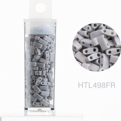 Taidian Half Tila Pearls 5x2.3x1.9MM Glass Japan Seedbeads 10g/tube About 250pcs Bohomian Fashion Earring