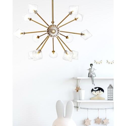 Modern LED Chandelier Lighting Fixtures Lustre High Quality Glass Chandeliers 9/12/15/18/21 Head Gold Bronze LED G4 3W*1 220V