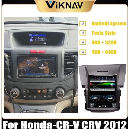 Vertical screen Android car autoradio car GPS navi multimedia player For Honda-CR-V CRV 2012 car GPS navigation head unit