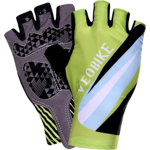 Veobike 2018 Pro Half Finger Cycling Gloves Women Men Non-Slip MTB Bicycle Gloves Breathable Road Bike Gloves Guantes De Ciclism