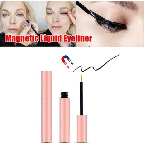 4ML Magentic Liquid Eyeliner For Strong Suction Magnetic Eyelashes Easy To Wear Makeup Comestics Tools Eye Liner National TSLM2