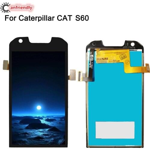 For Cat S60 S 60 Display+Touch Screen LCD Replacement Digitizer Assembly Parts For Caterpillar Cat S60 S 60 Phone lcds repair