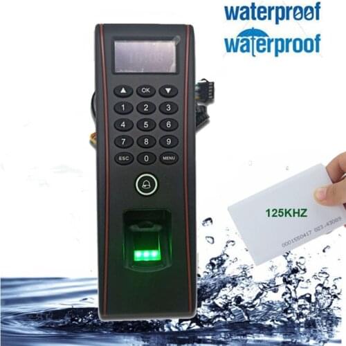 ZK TF1700 IP65 Waterproof Fingerprint Access Control Biometric Access Control System With ID, IC Card Time Attendance Machine