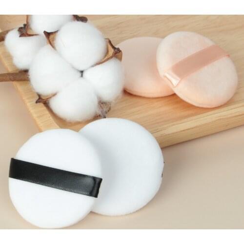 2pc/Set Professional Foundation Puff Soft Cosmetic Puff Makeup Foundation Sponge BB Cream Powder Puff