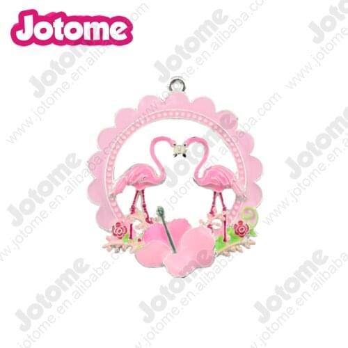 20pcs each model Children Anchor jewelry Enamel Flamingo pendant Unicorn pig charm Tiki rocket pendant