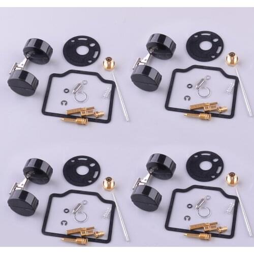 4 Sets Carburetor Carb Repair Rebuild Kit Motorcycle Fit For Honda CB750K 1969 1970 1971 1972 1973 1974 1975 1976