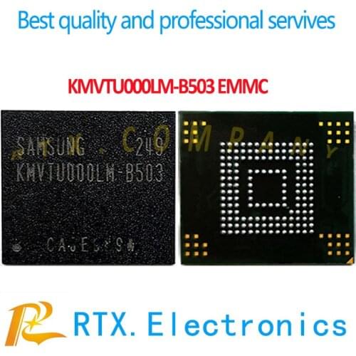5pcs/lot KMVTU000LM B503 For Samsung Note2 N7100 I9300 I9500 I9505 I9158 EMMC 16GB Nand Flash Memory IC With Programmed Firmware