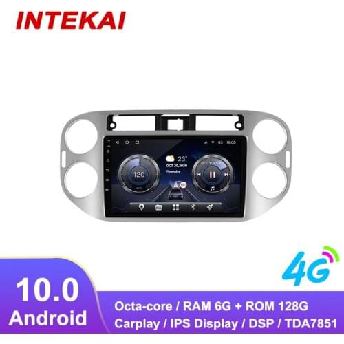 9"Android 10.0 Car Radio GPS Navigation autoradio multimedia player for VW Tiguan 2010-2015 head unit stereo
