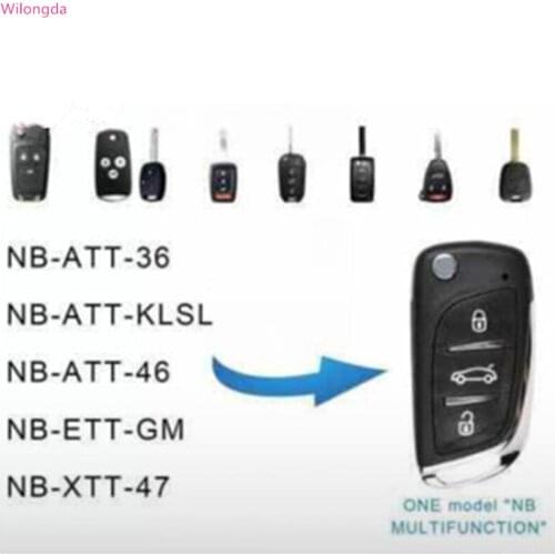 Car Alarm Universal Remote Key KD Keydiy Remote 3 Button NB series Key Car Accessory for KD900 KD900+ URG200 Tool