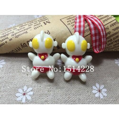 Free shipping!Resin cartoon man .Resin flatback cabochon for phone decoration hair bow center ,DIY22*33mm