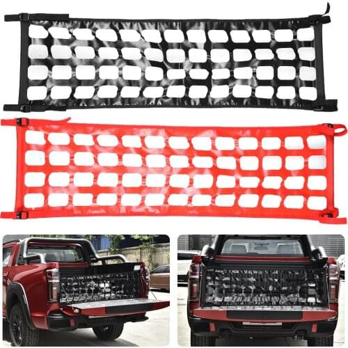 Classic Universal Durable Practical Multi-functional Tailgate Tail Gate Net for Compact Mid Size Pickup Truck 48x15 inch