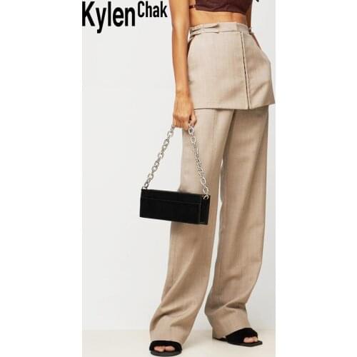 Kylen Chak Women's Straight Trousers