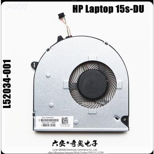 L52034-001 FOR HP Laptop 15s-du 15-du 15s-du0002tx 15s-du0006tx TPN-C139 CPU COOLING FAN