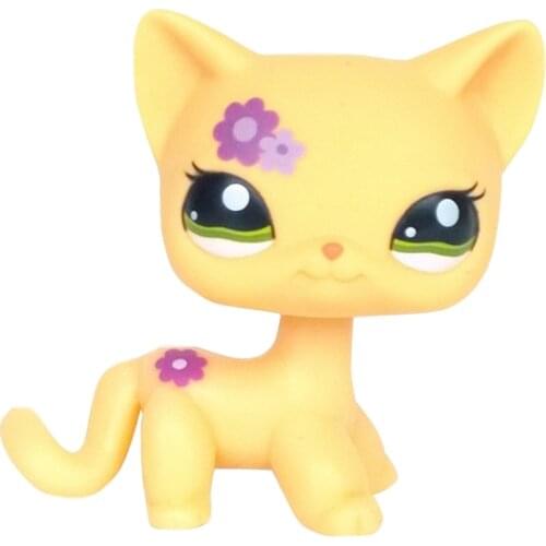 LPS Pet Shop Toys Dolls Short Hair Cat Collection Stand Action Figures High Quality littlest Model Toys Gifts Cosplay Toys