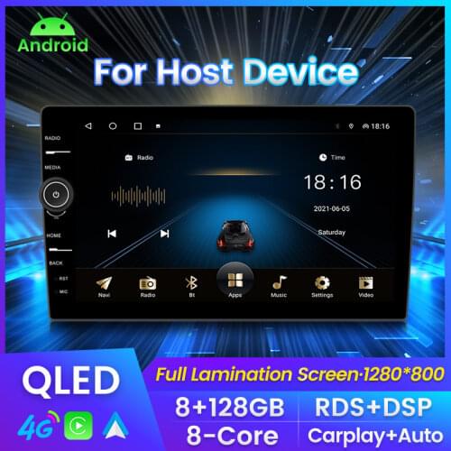 MLOVELIN QLED Screen Android 10 DSP Carplay Android Auto For Universal Hyundai KIA Toyota Honda Ford VW Skoda Car Multiemdia