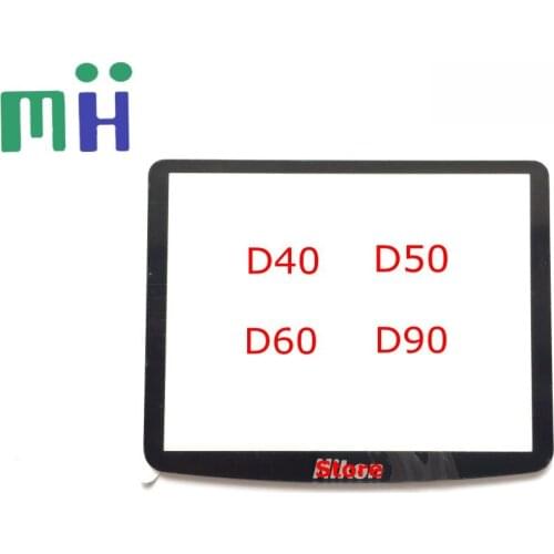 New Back Cover Screen Display LCD Glass For Nikon D40 D40X D50 D60 D90 Camera Replacement Unit Repair Parts